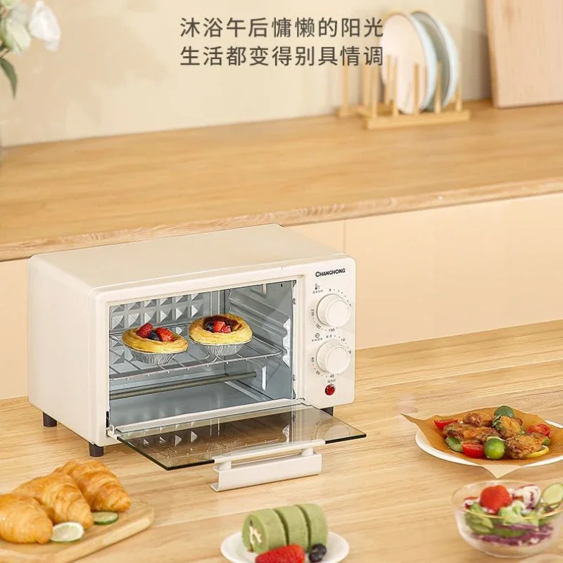Electric oven household multifunctional baking all-in-one machine fully automatic egg tart children's small oven mini version