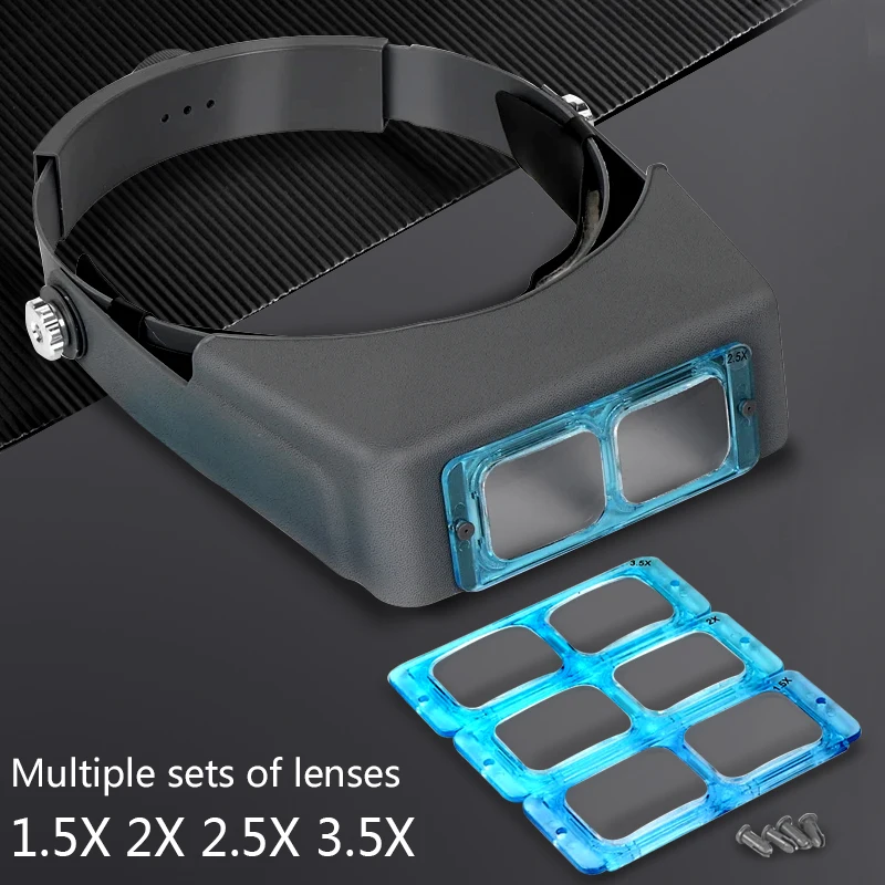 Hands Free Magnifying Glasses Watch Repair Tool