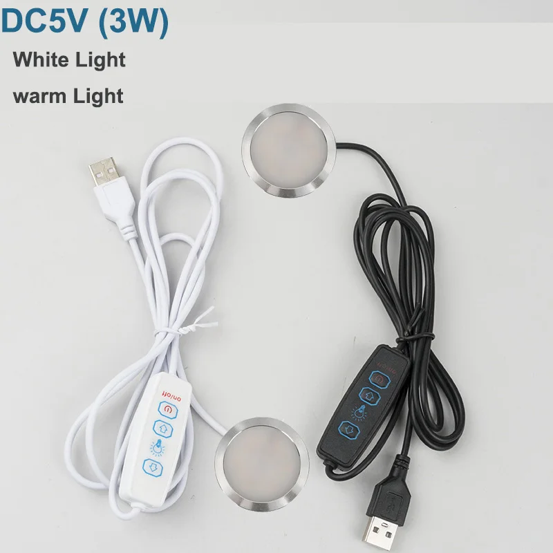 รูปสินค้า LED โคมไฟ USB ปรับแสงได้ บางเพียง 8 มม.