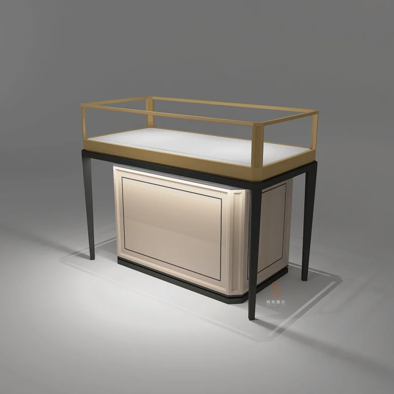 커스텀 럭셔리 쥬얼리 유리 캐비닛, 럭셔리 쥬얼리 매장 캐비닛, 새로운 트렌드 쥬얼리 캐비닛