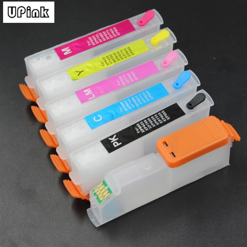 24 24XL 277 refillable ink cartridges for Epson XP-750 XP-760 XP-850 XP-860 XP-950 xp-960 XP-55 xp-970 printer with ARC chip printer supplies,ink cartridge,inkjet ink cartridge
