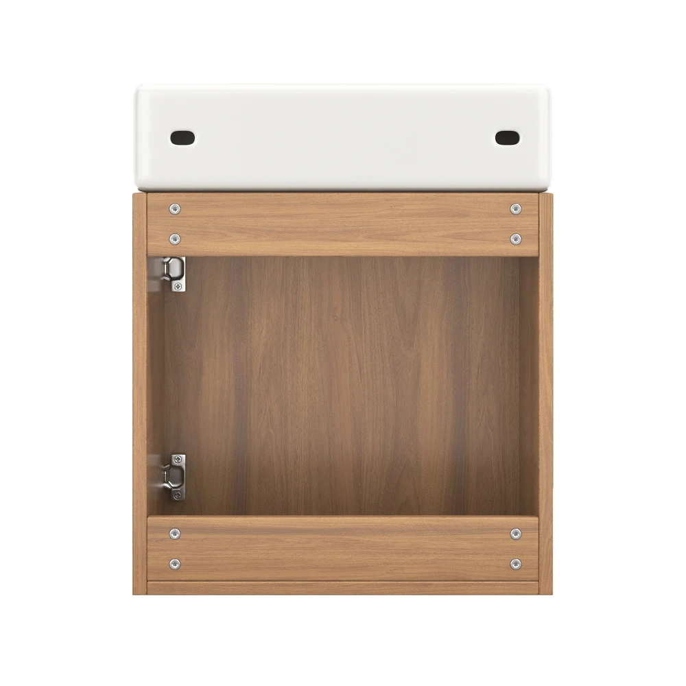 Badezimmermöbel, Waschbecken mit Waschbecken, Kleiderschrank 46 cm, Waschbecken-Kleiderschrank, Waschbecken-Kleiderschrank zum Aufhängen, Badezimmermöbel für kleine Gäste – Detail 5