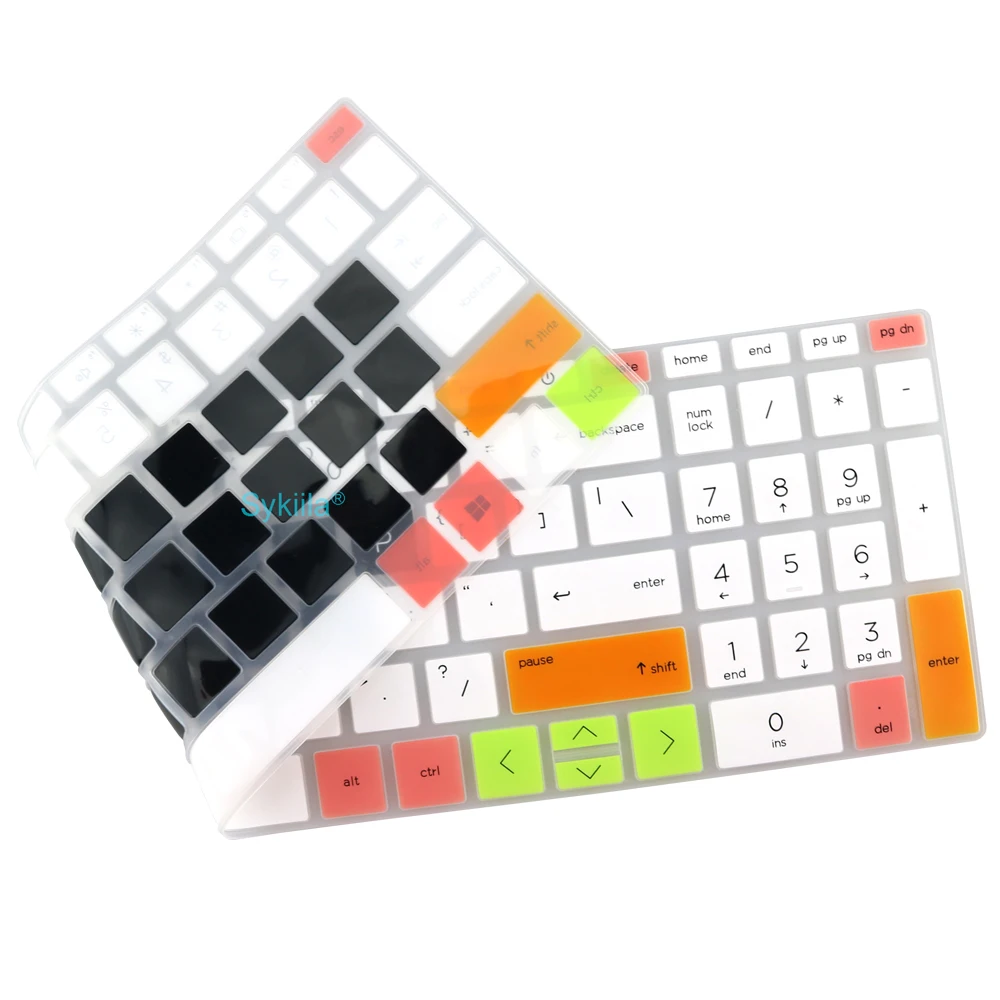 Custodia Silicone Tastiera Laptop - 2 Pezzi, Trasparente, Per 15-17 Pollici, Protettiva E Lavabile - Foto 10