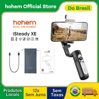 Hohem iSteady XE 3-Axis Handheld Gimbal Stabilizer for Smartphone with Fill Light for iPhone Android Face Tracking Tiktok Vlog 1