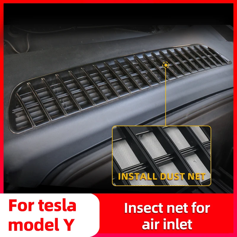Insect-proof-Air-Inlet-Protection-Cover-For-Tesla-Model-Y-Airin-Insert ...