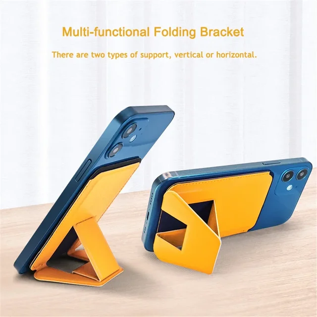 MagSafe와 호환되는 강력한 마그네틱 가죽 지갑 케이스로 iPhone을 보호하고 필수품을 편리하게 휴대하세요.