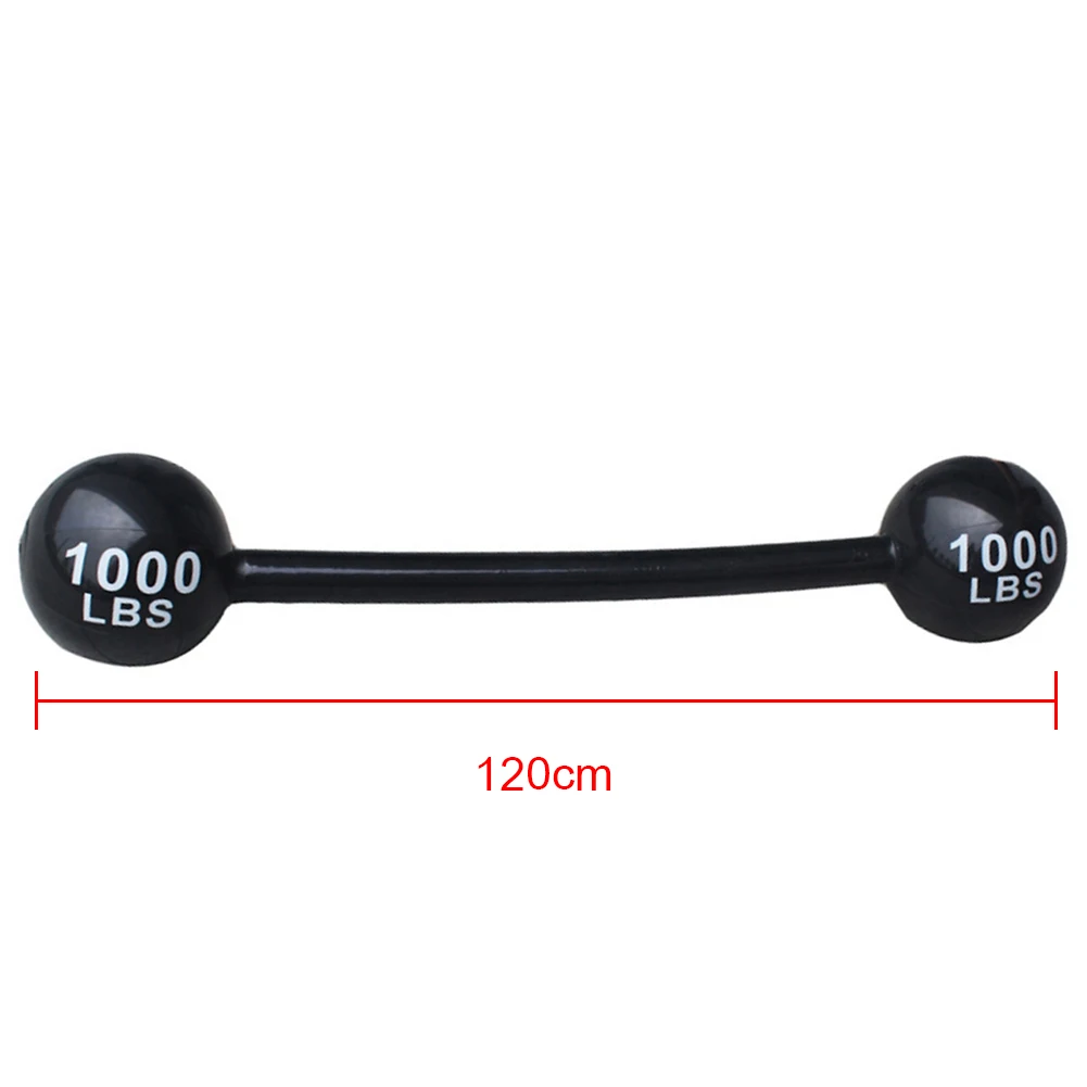 Inflatable Barbell Fitness Dumbbell PVC Barbell Kids Sports Dumbbell Party Toy Parent-Child Interactive Sports Toy Kid