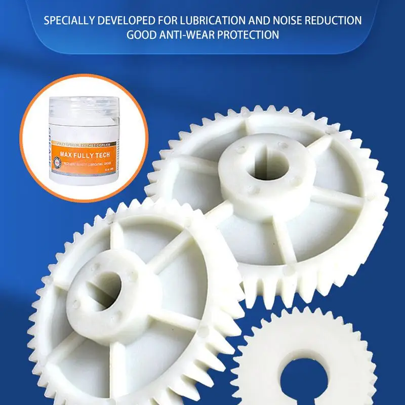 100g Synthetic Car Door Grease Anti Seize Multi Purpose Grease Wheel Bearing Sunroof Track Lubricating for Hinges Slides