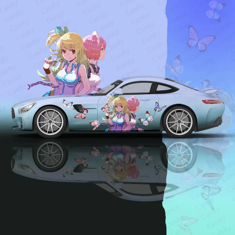 

Виниловые наклейки для кузова автомобиля Itasha в японском стиле