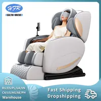 HFR 2024 Massage Chair 4D Full Body Recliner Zero Gravity Office Chair Yoga Stretch Intelligent Body Detection Bluetooth Speaker 1