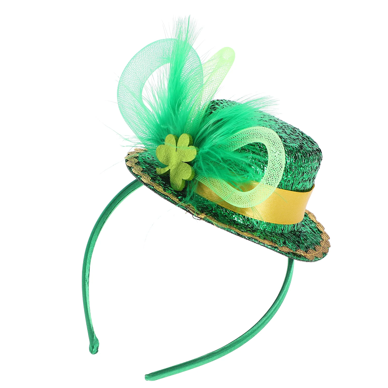 

Stpatrick's Headband Women Hair Band Festival Head Band Top Hat Headband Cosplay Party Supply