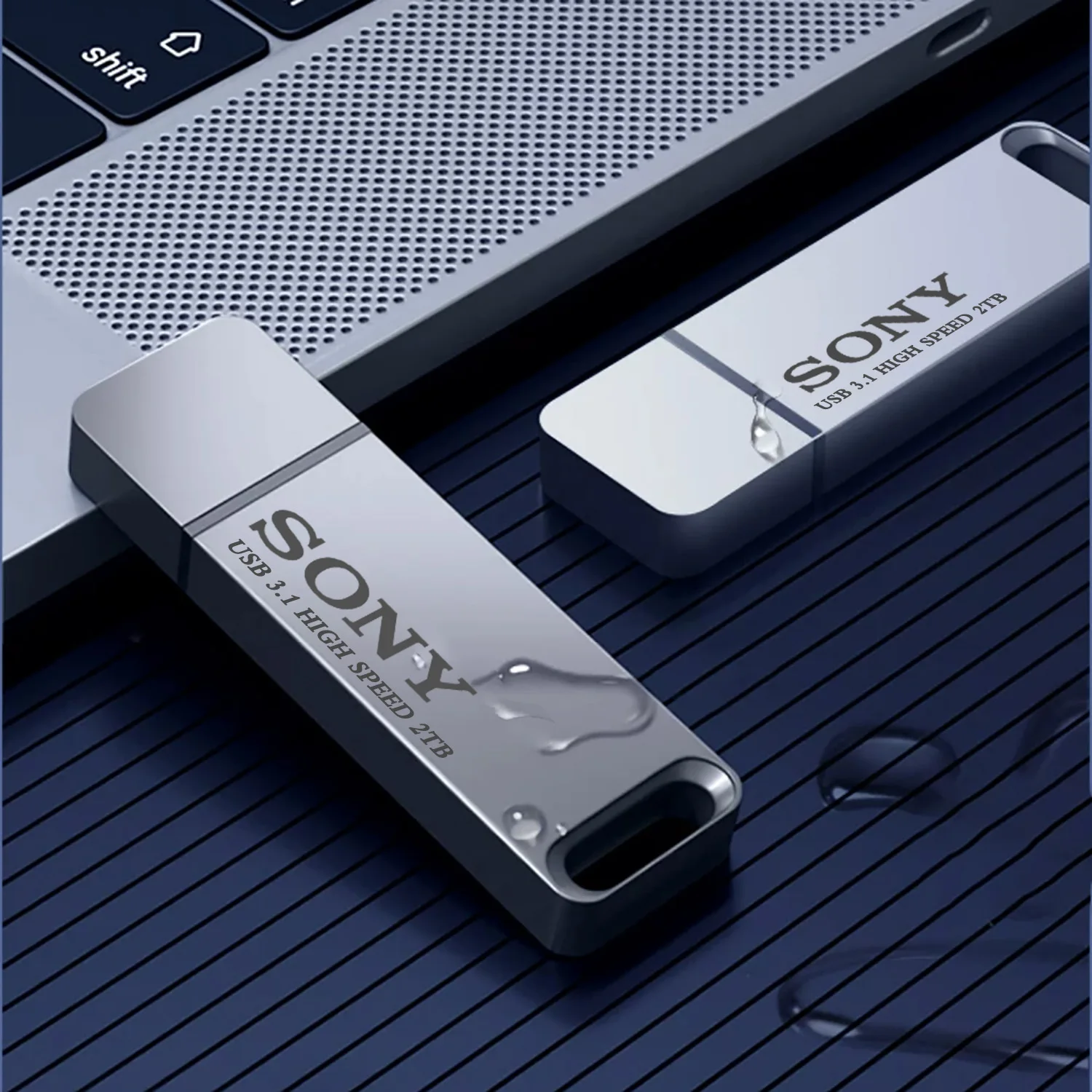 thumbnail image 4 of Memoria USB portátil Sony PenDrive de alta velocidad de 2 TB, 1 TB, de metal, 512 GB, 256 GB, para teléfono Xiaomi, 4 of 5