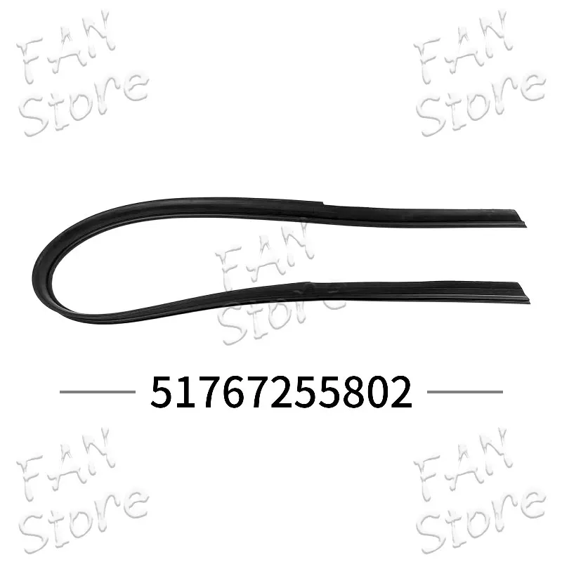 BMW 3 4 시리즈 F30 F31 F32 F33 F36 51767255802 프론트 엔진 후드 씰 스트립 (프론트 해치 씰링 스트립) 호환