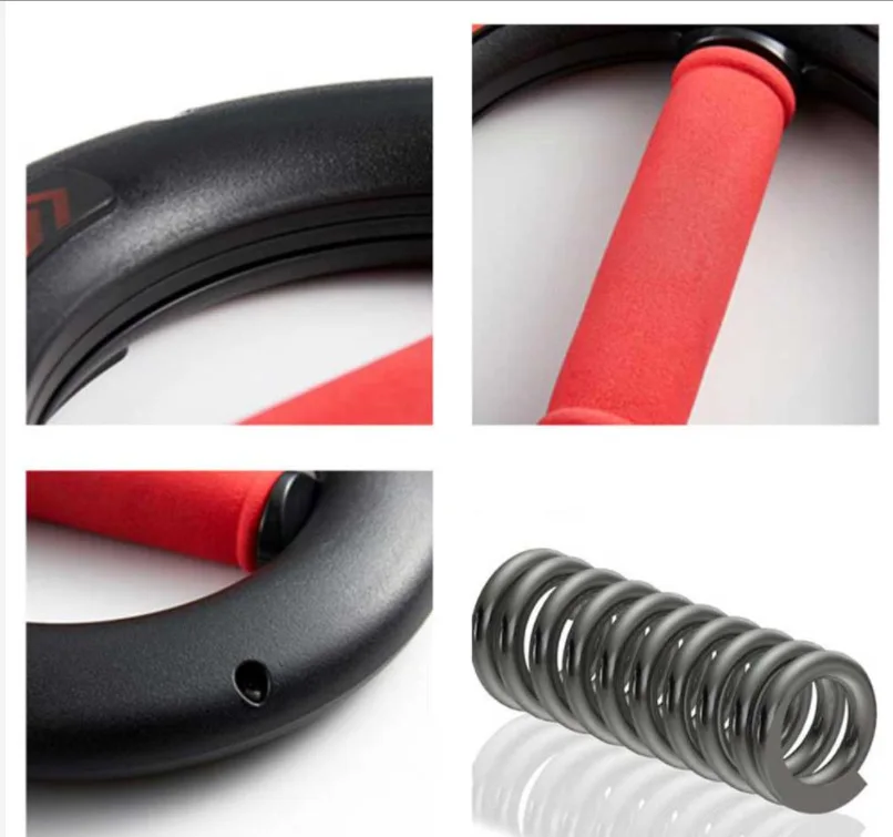 Fitness Hand Gripper 10-30KG Hand Strength Grip Trainer Multifunction Forearm Strength Force Fitness Springs Power Wrist Arm Exerciser Chest Expander