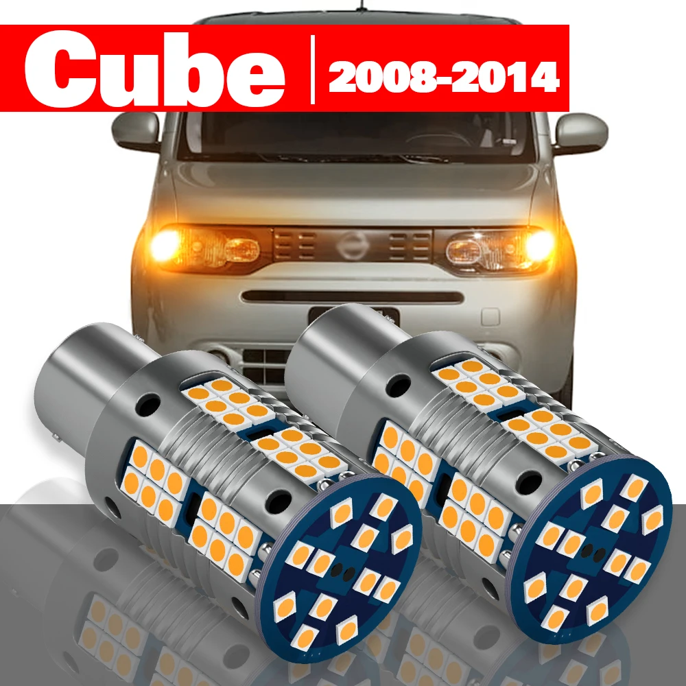 

For Nissan Cube Z12 2008-2014 2pcs LED Turn Signal Light Accessories 2009 2010 2011 2012 2013