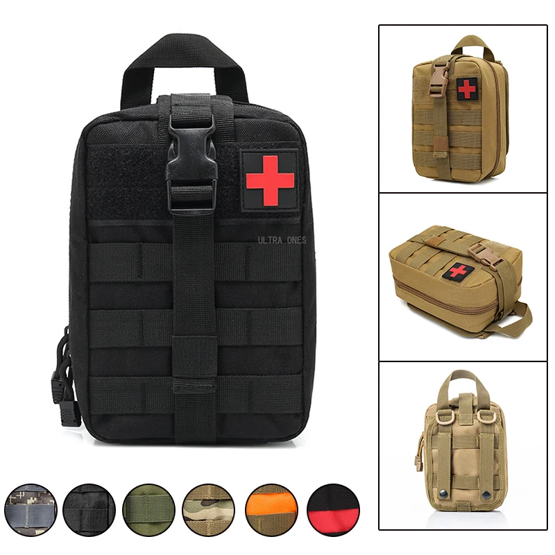 

Military Tactical First Aid Bag Hiking Shooting Hunting Medical Pouch Camping Army Kits Cs Climbing Emergency Case Survival Kits