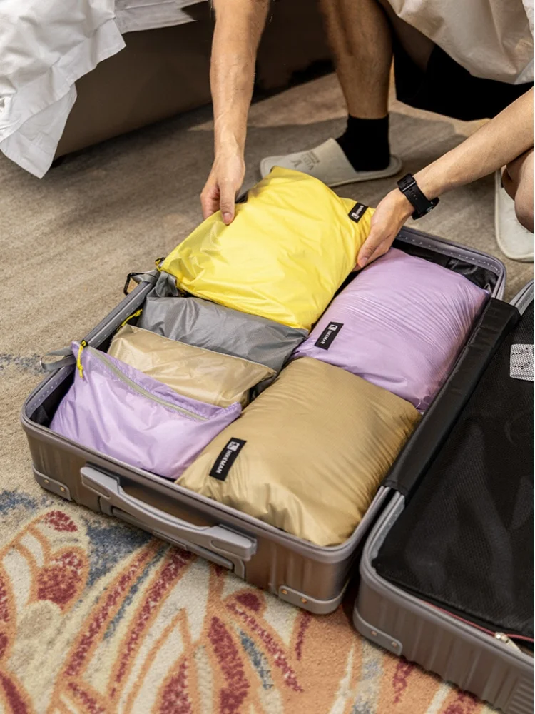 Outdoor Portable Lightweight Waterproof Storage Bag Camping Sundries Storage Bag 20D Silicone Coated Fabric 2