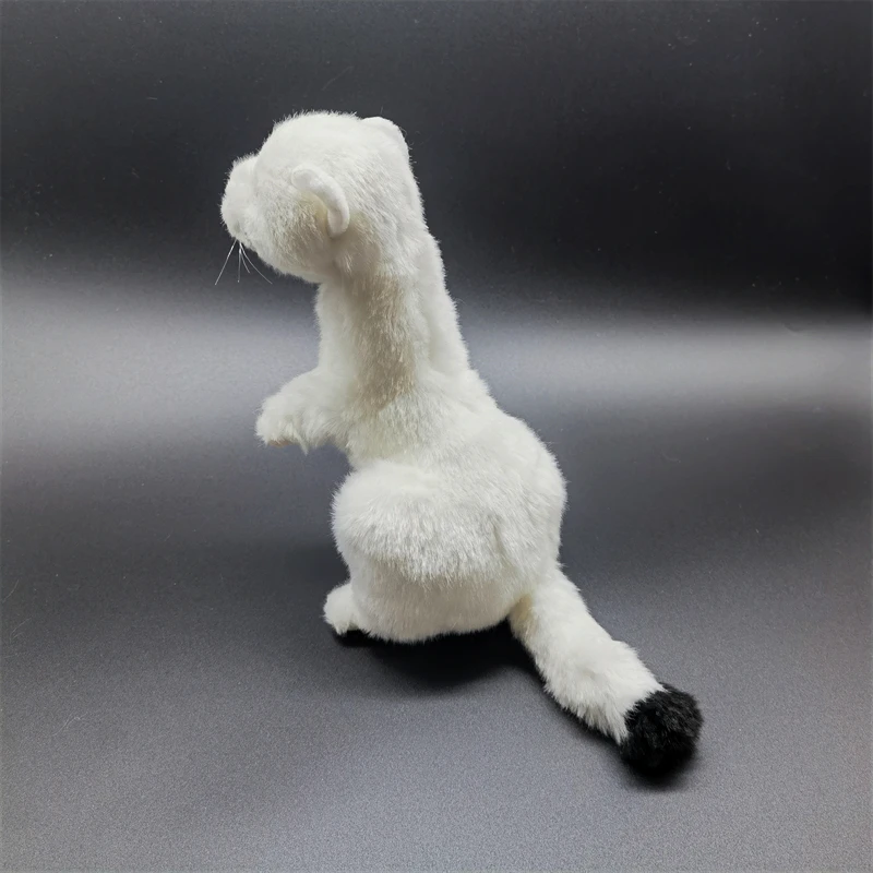 Ferret High Fidelity Cute Mink Stoat Plush Toys Lifelike Animals Simulation Stuffed Doll Toy Gifts For Kids 2