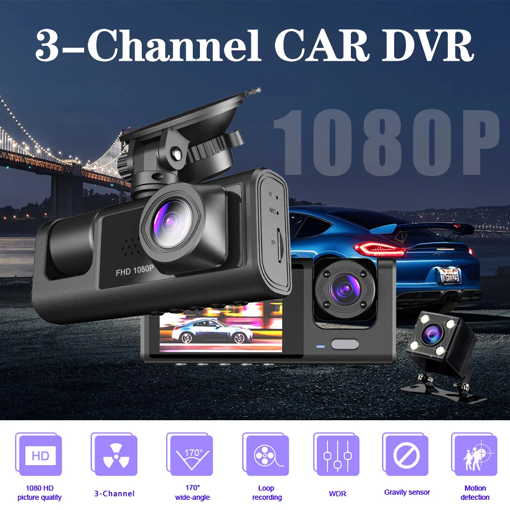 Dropship 1080P WiFi Dash Cam Recorder 170° HD Seamless Recording Vehicle  Camera to Sell Online at a Lower Price