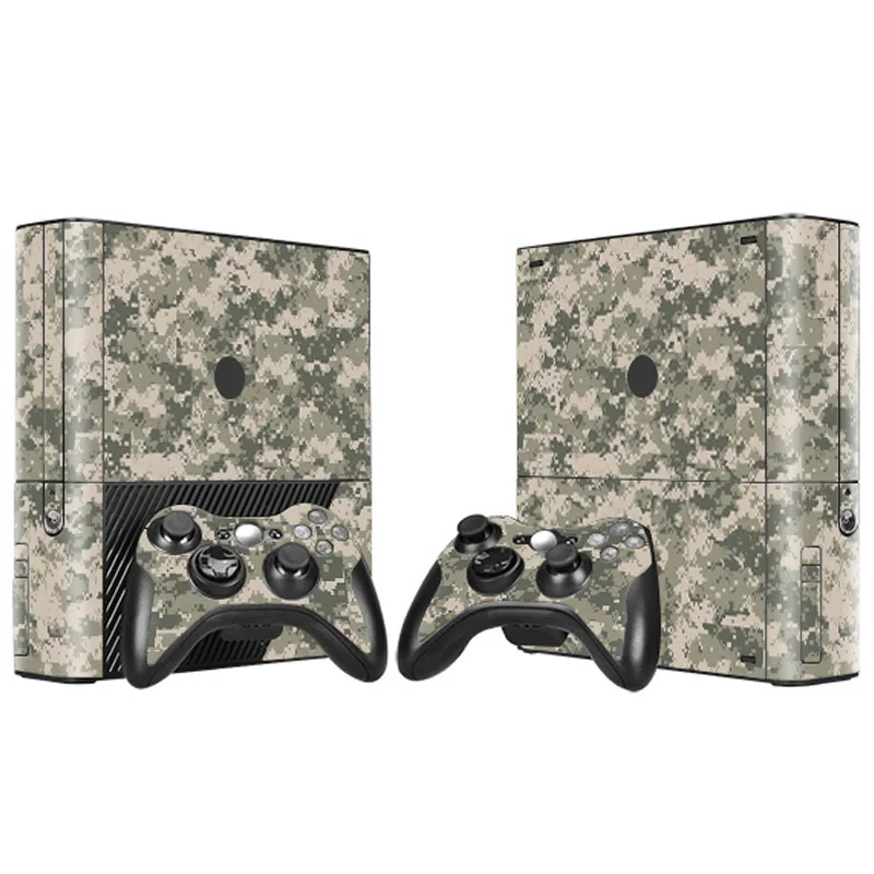 Accessori Per Giochi Mimetici Decalcomanie In Vinile Adesivo Per Xbox 360 E Console Di Gioco E Controller Skin Tn-Xbox360E-0265