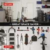 Bicycle Garage Heavy Storage Hook Warehouse Hardware Strong Load-Bearing Small/Medium Square Hook Tool Storage Wall Metal Hook 3