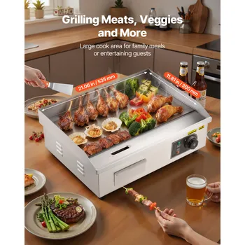 Commercial Electric Flat Top Griddle 3