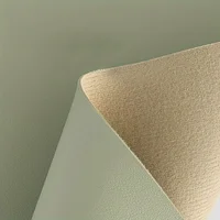 1 piece large size waterproof faux leather table mat - non-slip, solid color office mousepad and keyboard protection mat 6