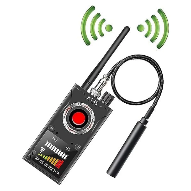 Hidden Camera Detectors Device Detector,Spy Detector,RF/Bug Signal Scanning/IR Mode Detection/Magnetic Field Detection