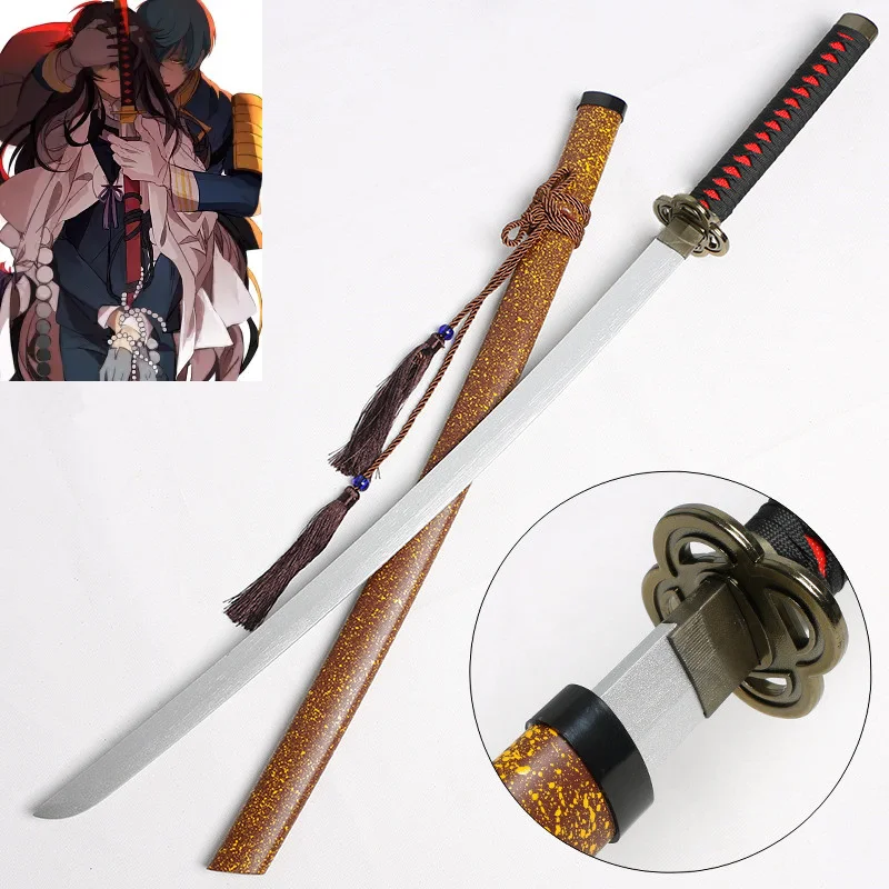 

104 см Косплей Touken Ranbu Ichigo Hitofuri дерево оружие реквизит ролевая игра Hitofuri Ichigo дерево ниндзя Нож Меч Катана