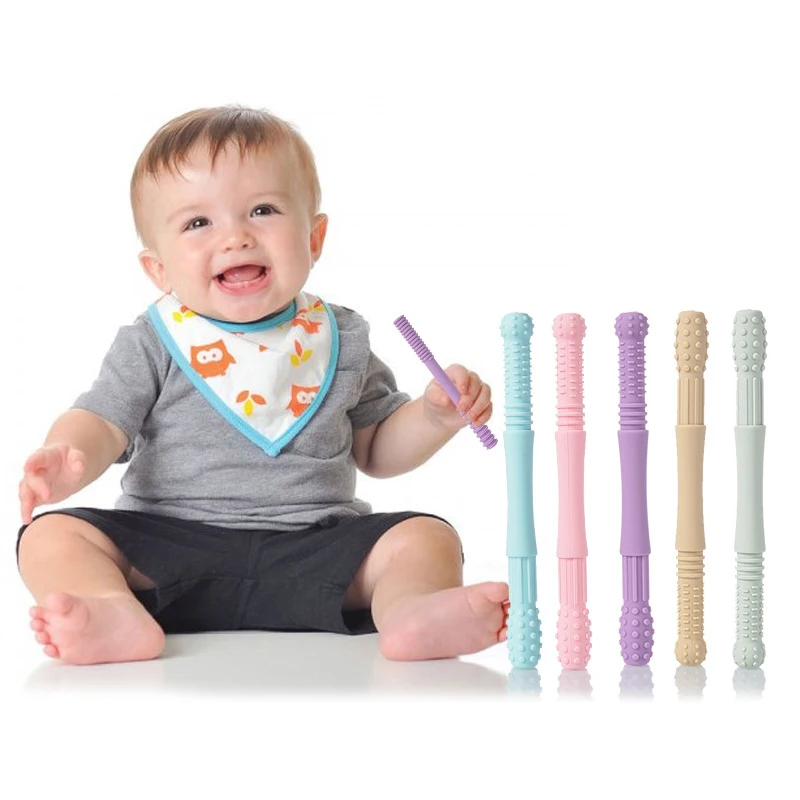 Kid Chewing Tube Speech Therapy Teeth Massager for Autism Sensory and Oral Muscle Rehabilitation