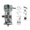 710W Electric Trimmer Router Wood Milling Machine 220V Carpentry  Manual Trimming Tools Woodworking Laminate Trimmer Power Tools 1