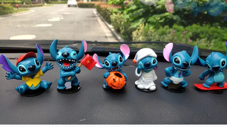 

Интерьер автомобиля Disney стежок автомобиль украшения интерьера украшения мужчины и женщины кукла автомобиль Декор мультфильм высококлассное украшение