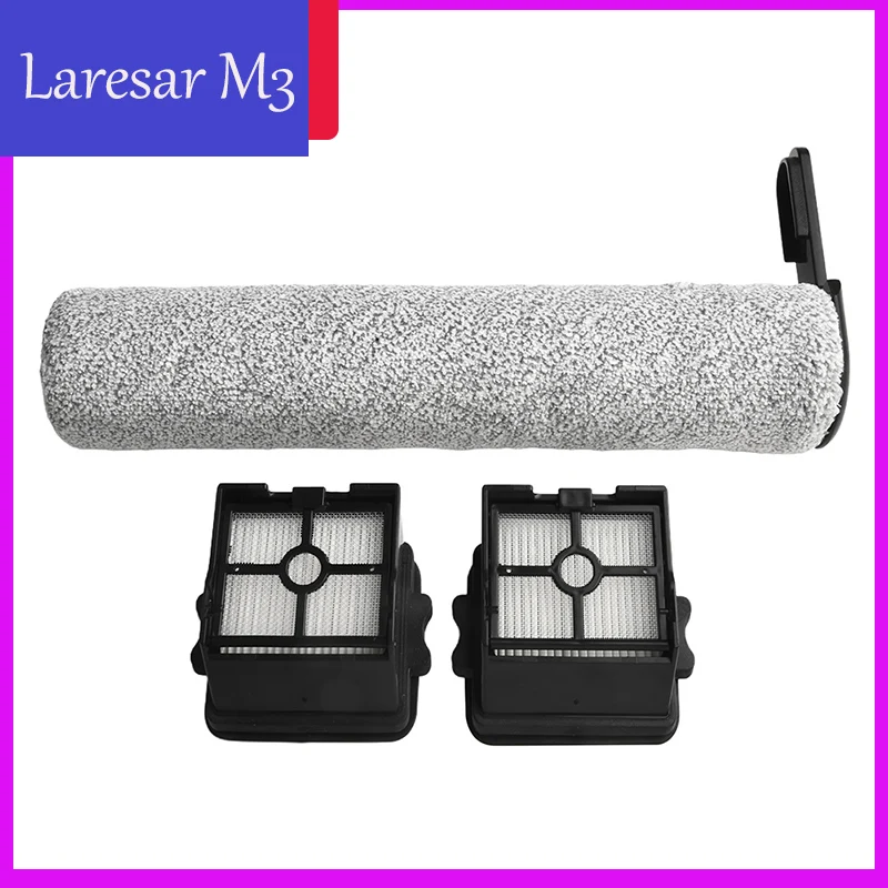 New Main Roller Brush And Filter Set For Laresar For M3 Wet And Dry Vacuum Cleaner Replace Parts Highly Efficient Cleaning Tool