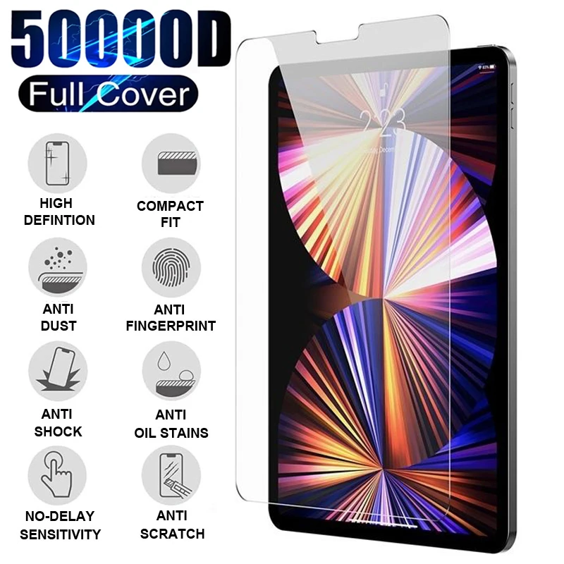 Tempered Glass Screen Protector for iPad Air and Pro
