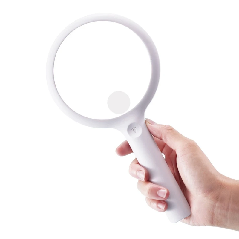 Extra Large 4X Magnifying Glass with 4 Ultra Bright LED Lights