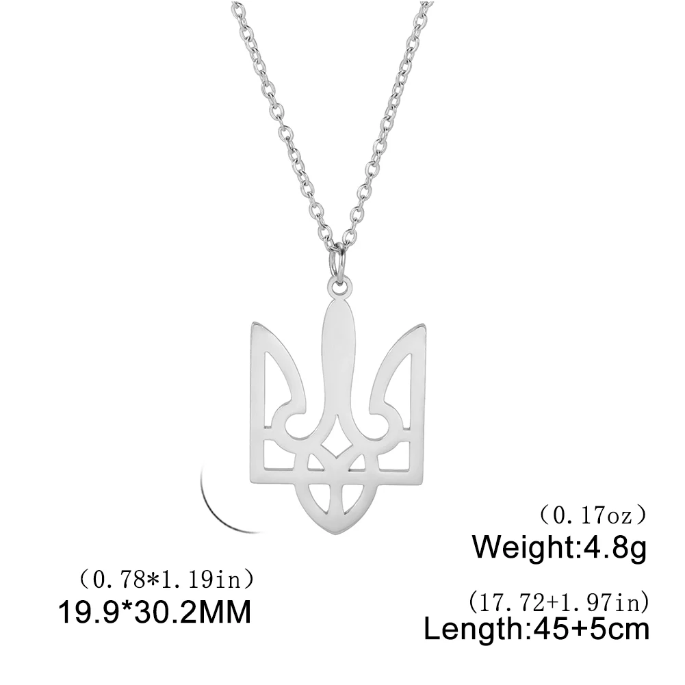Boucles d'oreilles Ukraine, Tryzub vintage, boucles d'oreilles trident