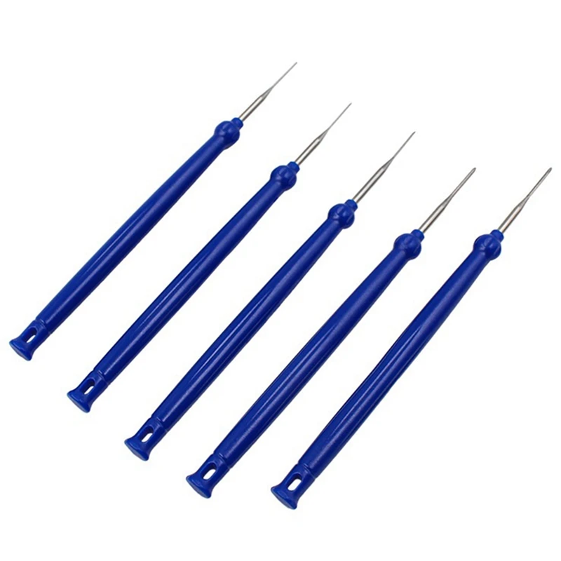 

5 Pieces Of Car Plug Removal Tool Needle Tractor Selection Tool Wire Harness Connector Wire Puller Terminal