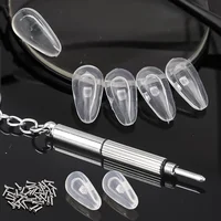 Airbag en silicone pour lunettes, coussin d'air souple, boulons coordonnants, vis, tournevis, accessoires pour lunettes, antarctique, ensemble de 20 pièces 5