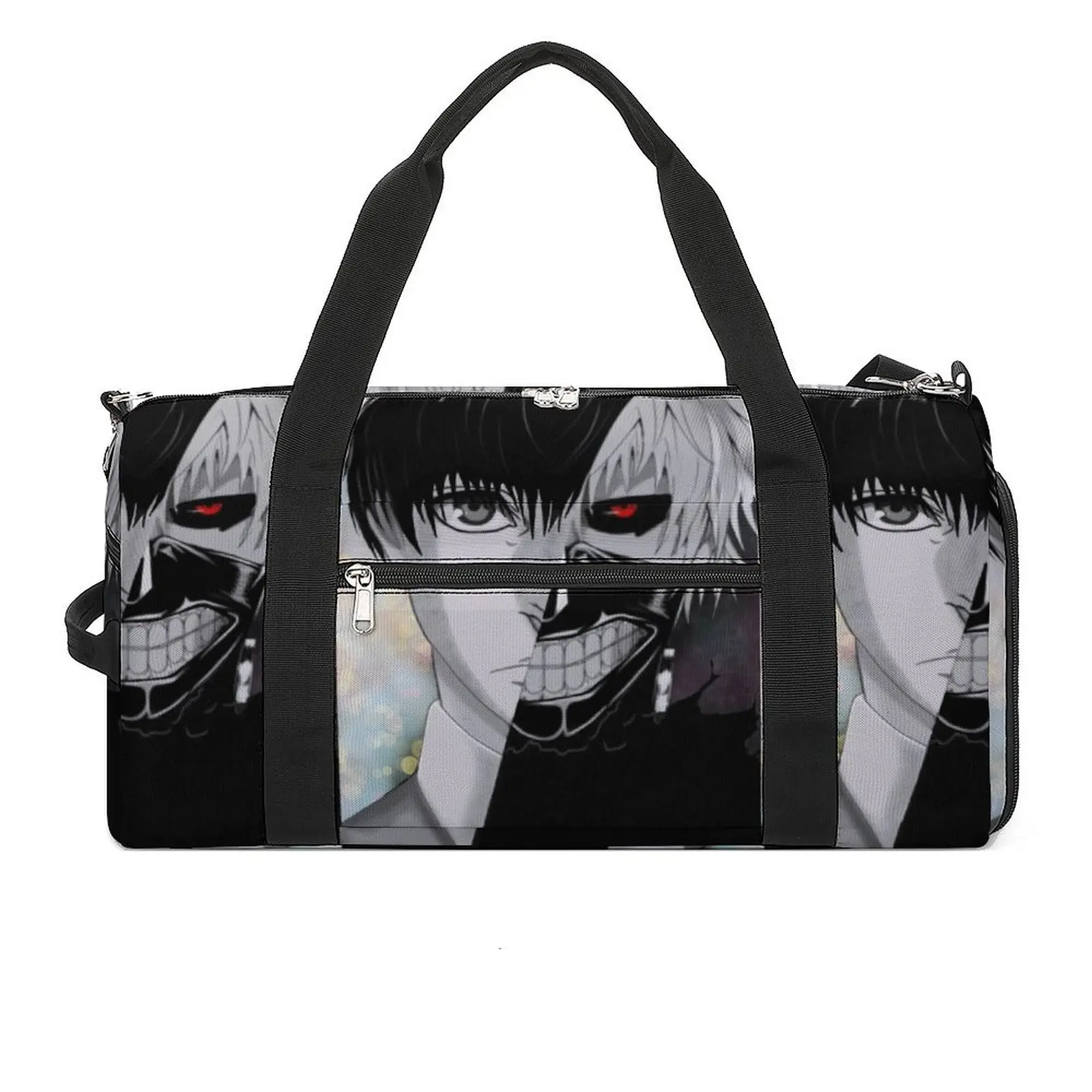 

Tokyo Ghoul Ken Kenaki Sport Bags Anime Art Large Capacity Gym Bag Portable Men Printed Handbag Luggage Colorful Fitness Bag