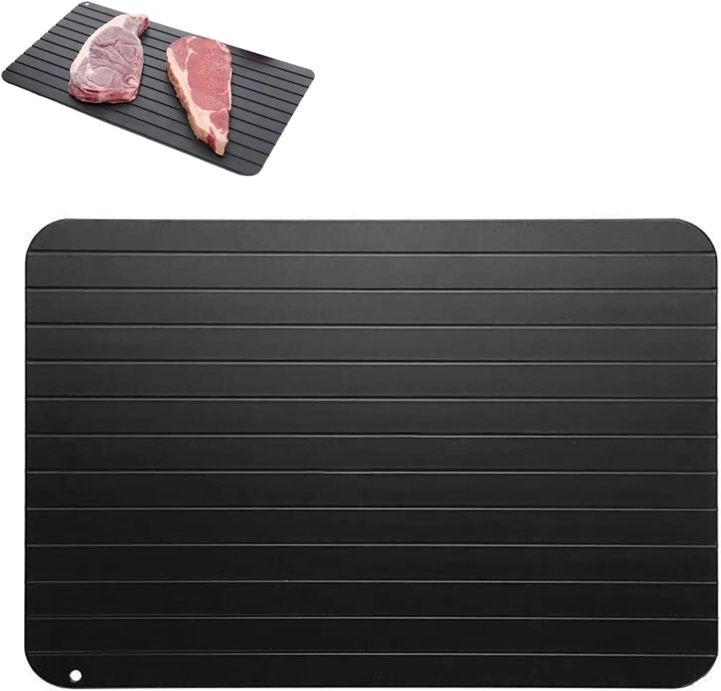 Defrosting Tray for Frozen Meat Dishwasher Safe Large Size