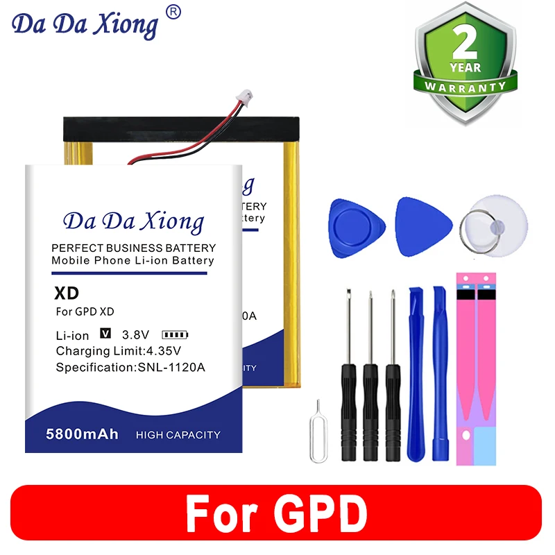 Gpdxd Gpdmicropc Muslimatexplaid Gpdwin1 Gpdwin2 Gpdwin3 Batteria Gpdwinmax Per Gpd Pocket Win 1 2 3 P2 Xd Max Micropc Plus