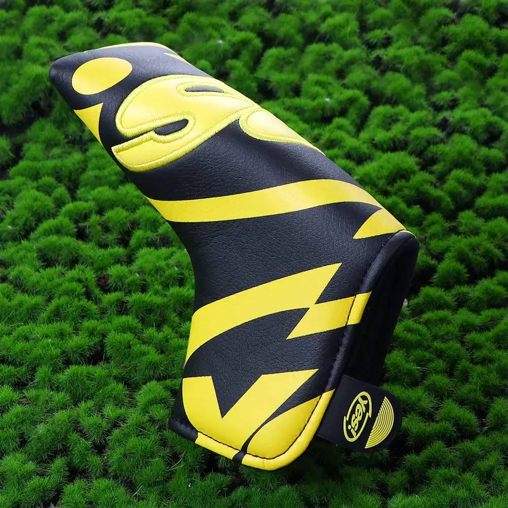 

Dustproof Covers Golf Club Cover Protective Cover Blade Putter Protector Golf Putter Cover Golf Headcover Golf Club Head Cover