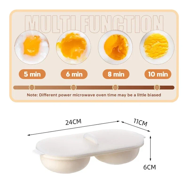 Egg Poachers Egg Boiler Cup Skillet Kitchen Steamed Cooker Set