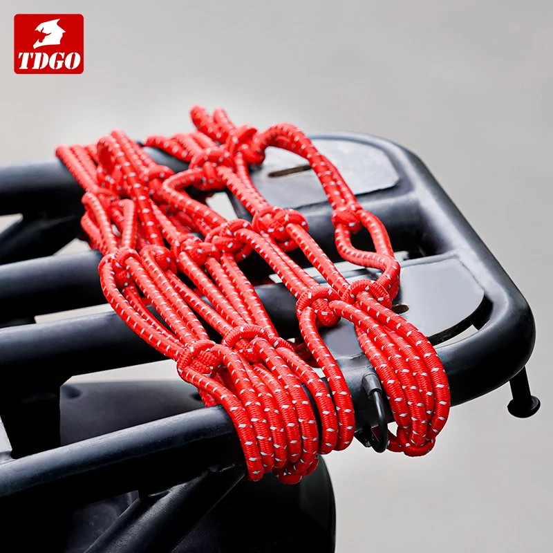 Motorcycle Cargo Net 1 Pcs Motorcycle Luggage Net Helmet Mesh Fuel Tank Storage Rubber Band Luggage Compaction Storage Cargo Sorting Net