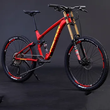 26 27.5 Inch Soft Tail Mountain Bike 11 Speed 1