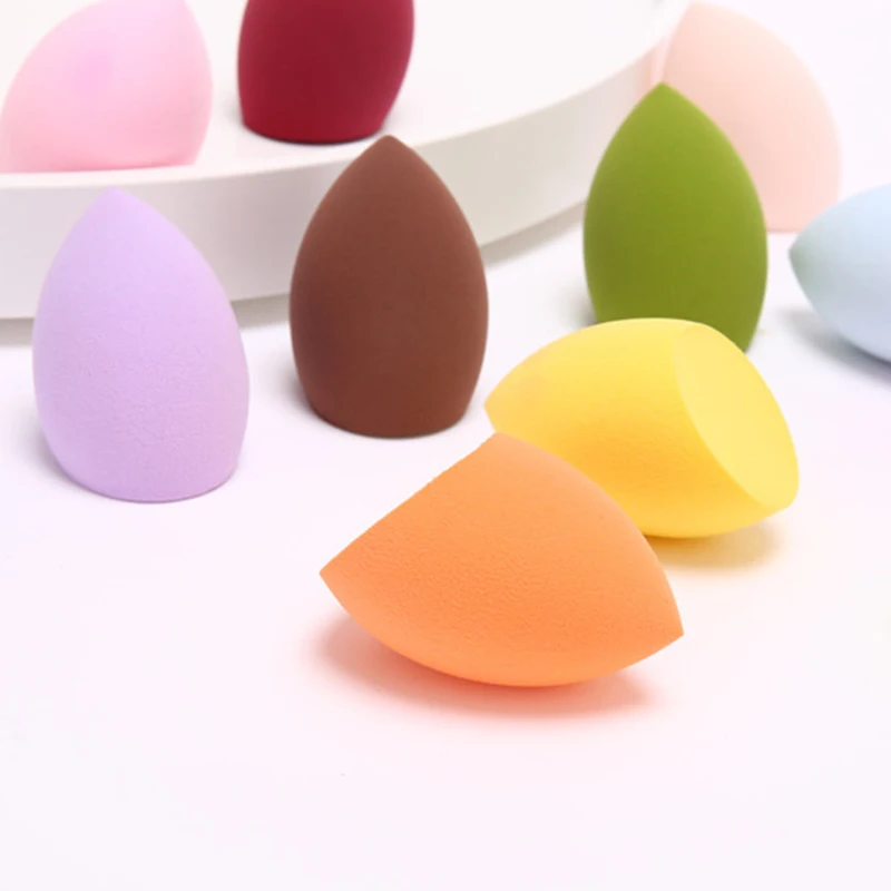 1Pcs Sponge Cosmetic Puff Bulk Wholesale Beauty Egg Gourd Water Drop Beveled Makeup Egg Soft Make Up Puff Beauty Makeup Tool