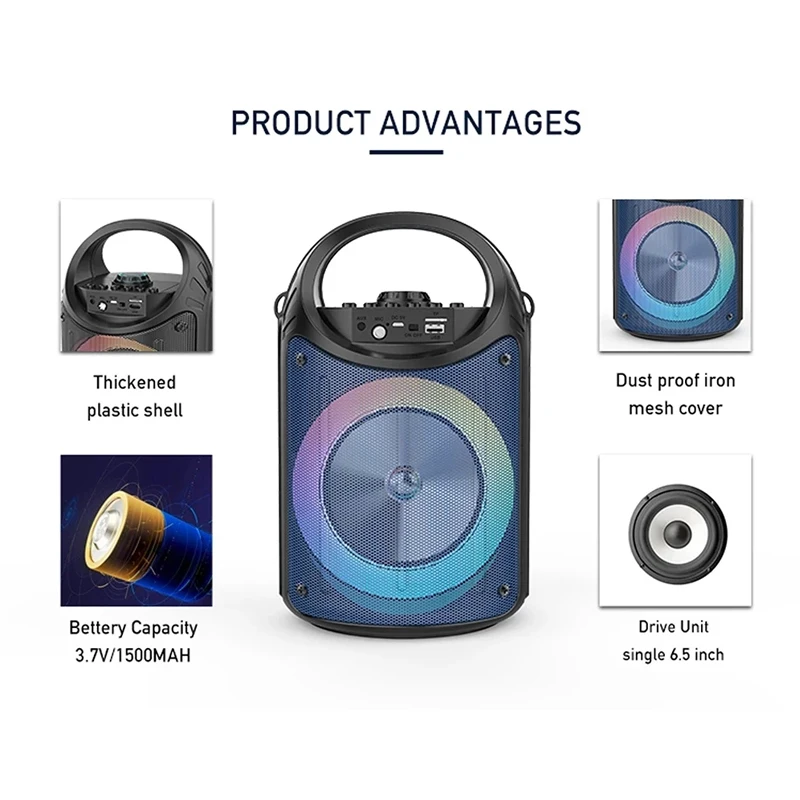 Subwoofer Wireless Altavoz Bluetooth Portatil Speaker Outdoor Audio with  Bluetooth USB/TF/FM - China Altavoz Bluetooth Portatil and Mini Altavoz  Bluetooth price