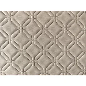 Fashionable Woven PVC Artificial Leather Sofa Brushed Bottom Leather Material for Decoration And Clothing Accessories
