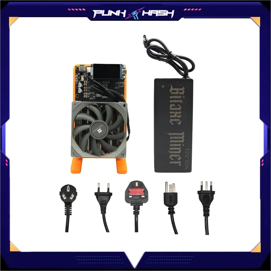 Bitaxe NerdQaxe++ BTC Solo Miner 4.8T-5TH/S 80W 4X BM1370 Chip ASIC Open  Source Bitcoin Crypto Miner Minero silencioso - AliExpress