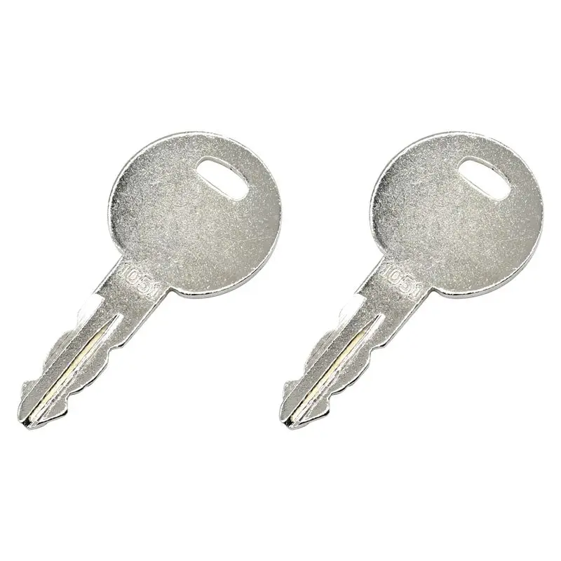 KS101 1051 Ignition Key 2PCS Compatible With Thwaites Compatible With Lucas Terex Dumper Truck Excavator